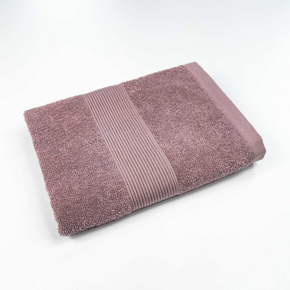 Полотенце для рук и лица махровое с Бордюром GM Textile 40х70см 400г/м2 (Шоколад) Сумы - изображение 1