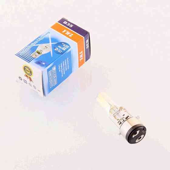 Лампа BA20D (2 вуса) 12V 50W/50W (хамелеон райдужний) Мукачево