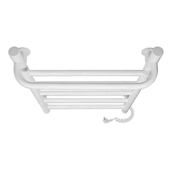 Электрический полотенцесушитель Laris Зебра Прайм ЧК6 400Х600 Э белый Киев