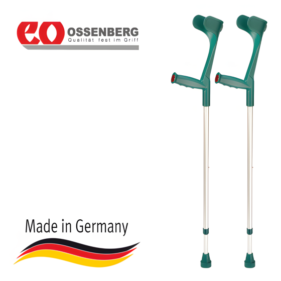 Подлокотный костыль Ossenberg Klassiker 220 DKTa зеленый Днепр