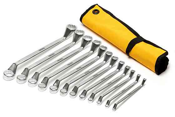 MASTERTOOL Ключі накидні MASTERTOOL COLD STAMPED набір 12 шт (6х7-30х32 мм) CrV 72-3212 Киев