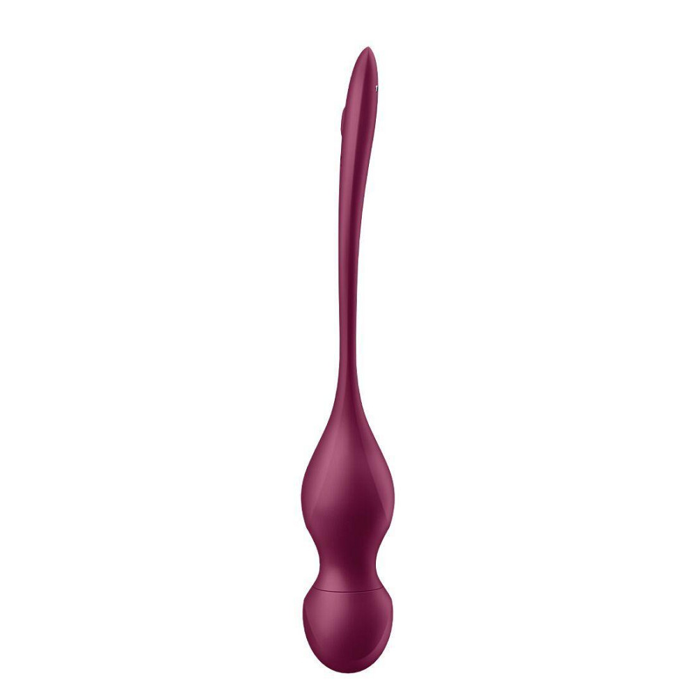 Смарт-вагінальні кульки з вібрацією Satisfyer Love Birds Vary Connect App, змінювана маса, пульт ДК Sex Aura Київ - фото 4