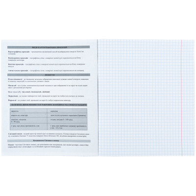 Тетрадь Kite предметная Neo 48 листов, география клетка (K24-240-13) Винница - изображение 3