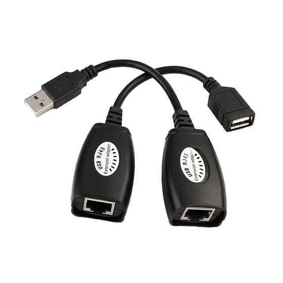 USB удлинитель по RJ45 витой паре до 50м Киев