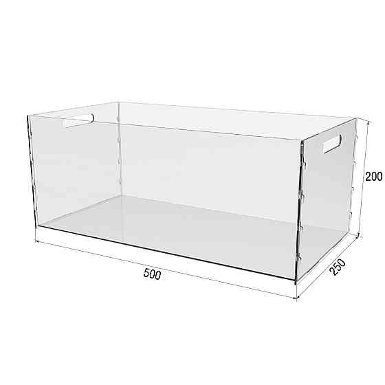 Коробка акрилова EKOSTAR 500х250х200 Київ