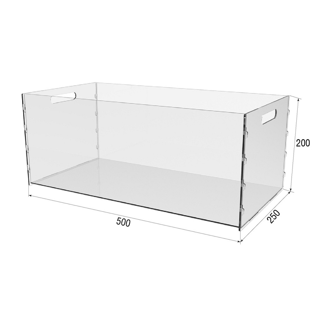 Коробка акрилова EKOSTAR 500х250х200 Київ - фото 3