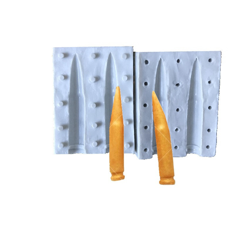 Молд силиконовый Патроны 45 на 60 мм серый Киев - изображение 6