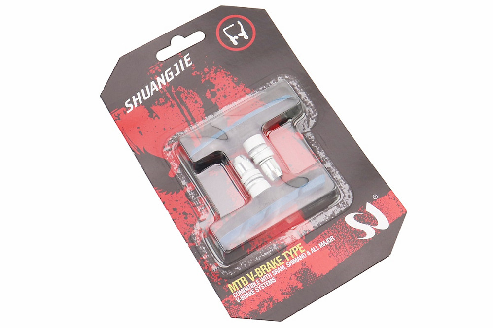 Гальмівні колодки V-brake, сині, від 20шт -12% Київ - фото 1