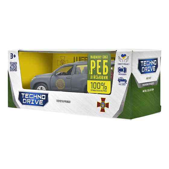 Автомодель серії Шеврони Героїв - Toyota Prado - Кара-Даг Днепр