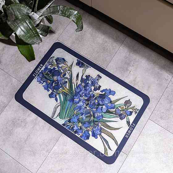 Килимок діатомітовий Indigo 58*38 см прямокутний Yiwu HP-42-98 Київ
