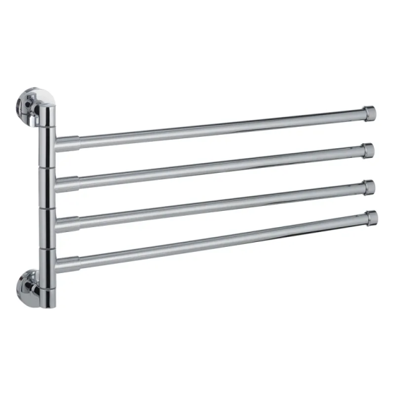 Полотенцедержач Zerix LR114 з 4 поворотними планками для зручного розміщення Харків