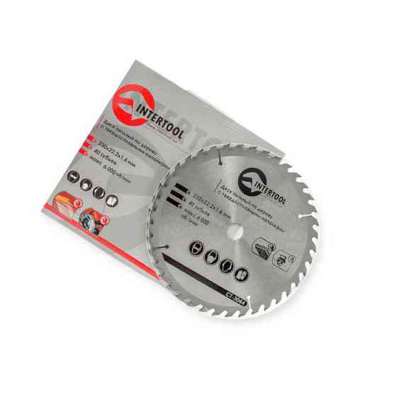 Коло відрізне по дереву з твердосплавними напайками 230x22x1,6 мм, 40 зубів Мукачево