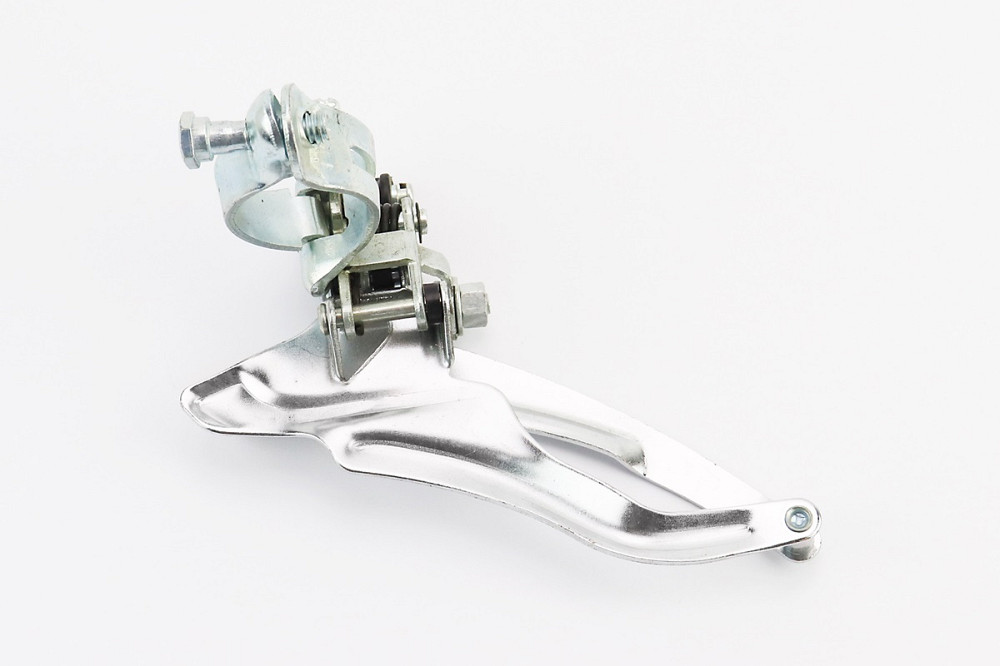 Перемикач ланцюга передній з верхньою тягою, кріпл. 28,6мм, під зірку 42Т, хром Київ - фото 2