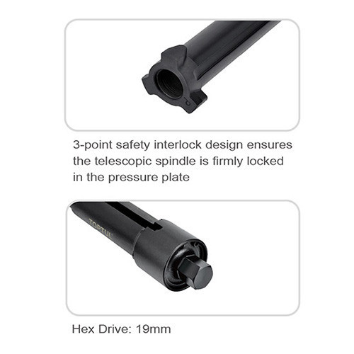 Стяжка пружин універсальна 5 од. TOPTUL JGAI0503 Одеса - фото 2