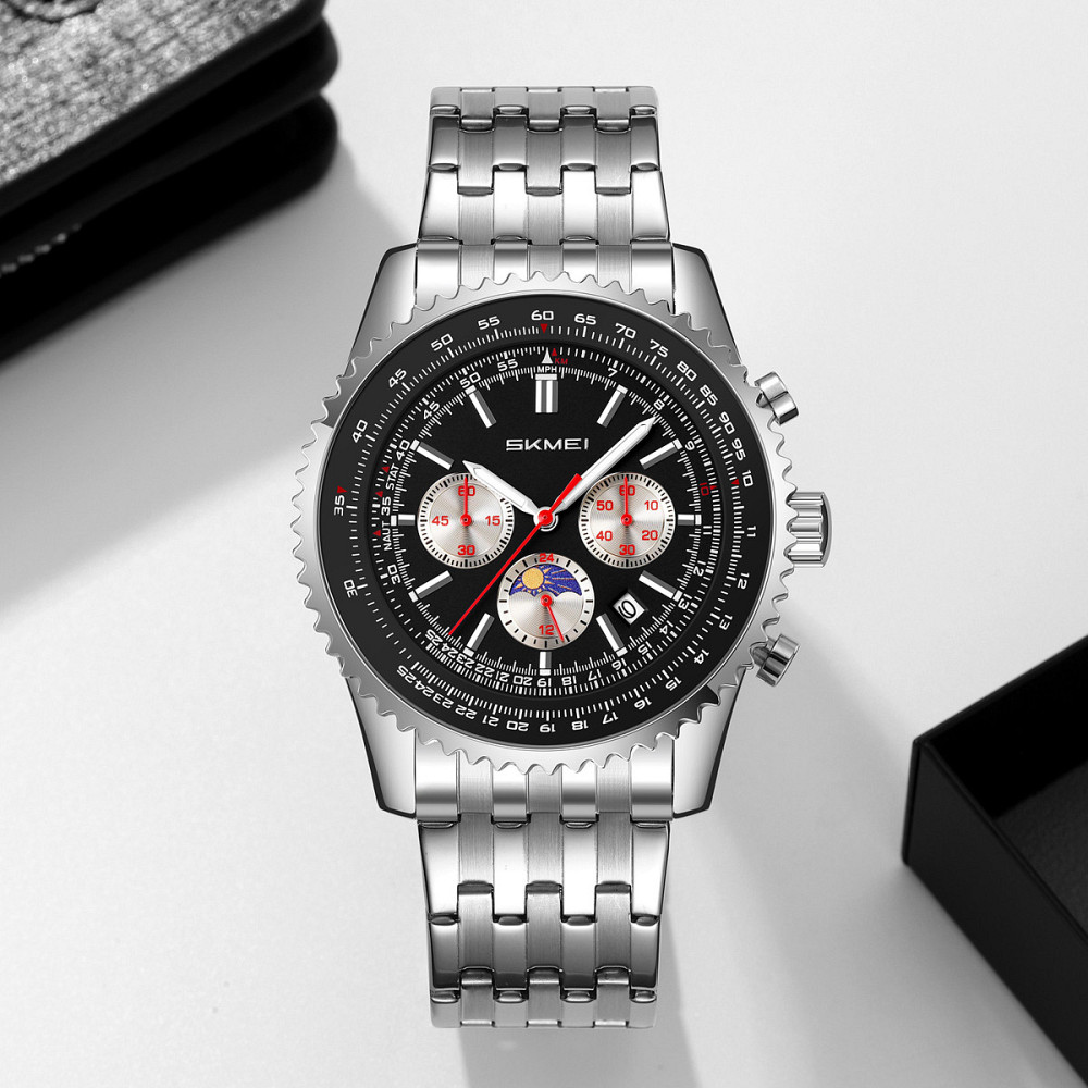 Skmei 9348BK Black Київ - фото 5