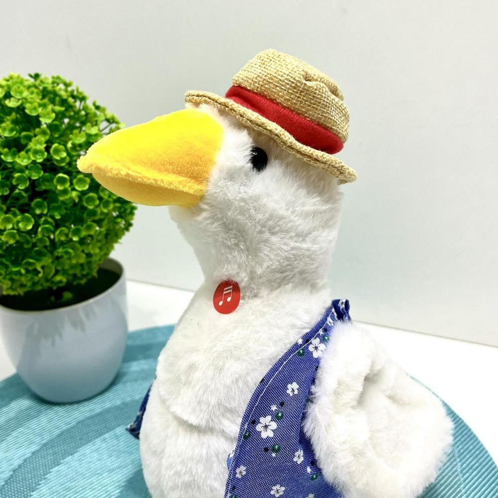 Іграшка Гусак повторюшка музичний ходить Білий (777-2) Чернігів - фото 5