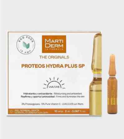 Мартідерм Сонцезахисні ампули для обличчя MartiDerm The Originals Proteos Hydra Plus SP 10амп по 2 мл Дніпро