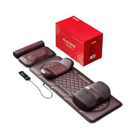 Матрац масажний багатофункціональний AUX-premium + пульт із підігрівом + вібрація + роликовий масаж Київ