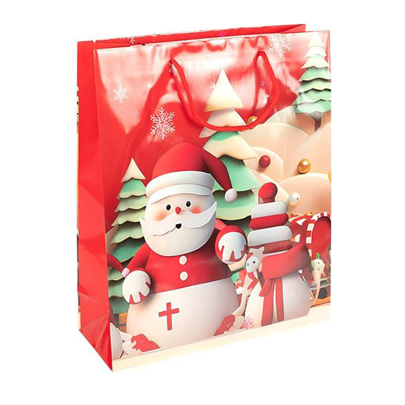 Пакет подарунковий "Новий Рік" 2571-2-3 розмір 26х32х10 см Вінниця - фото 1