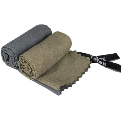 Туристичний рушник Tribe Bicycle Towel 40х80 S Grey (T-LC-0005-S-grey) Вінниця - фото 3