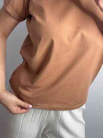 Базова футболка жіноча однотонна Рожевий XXL Харків