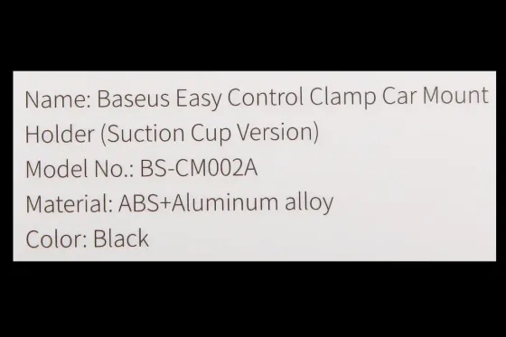 Подставка под телефон на присоске телескоп. Baseus Easy Control Clamp Винница