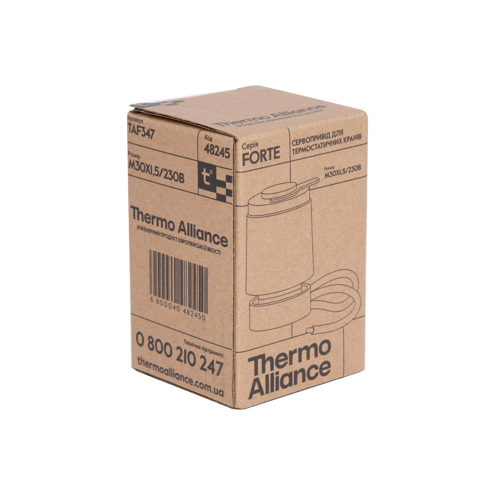Thermo Alliance Forte Сервопривод 230В, M30x1,5, тип закрыт. (NC) TAF347 Киев - изображение 5