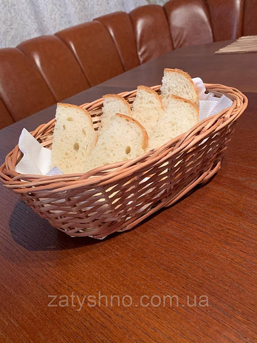 Хлібниця плетена овальна Київ - фото 3