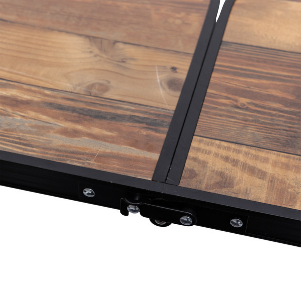 Кемпінговий набір: складний стіл і 4 стільці, коричневий Київ - фото 8