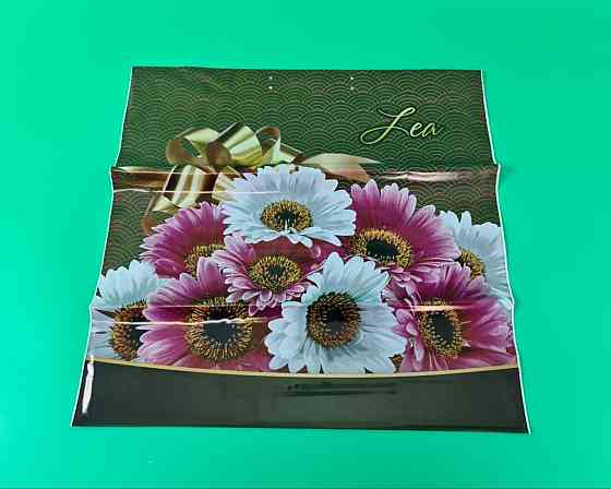 Полиэтиленовый пакет (40х40) с пластиковой ручкой  