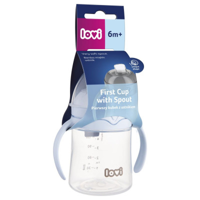 Поїльник-непроливайка Lovi 150 мл - блакитна (35/358) Вінниця - фото 3