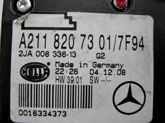 Mercedes-Benz  A2118207301 7F94 Плафон стельовий задній сірий E-Class W211 CLS C219 Одесса