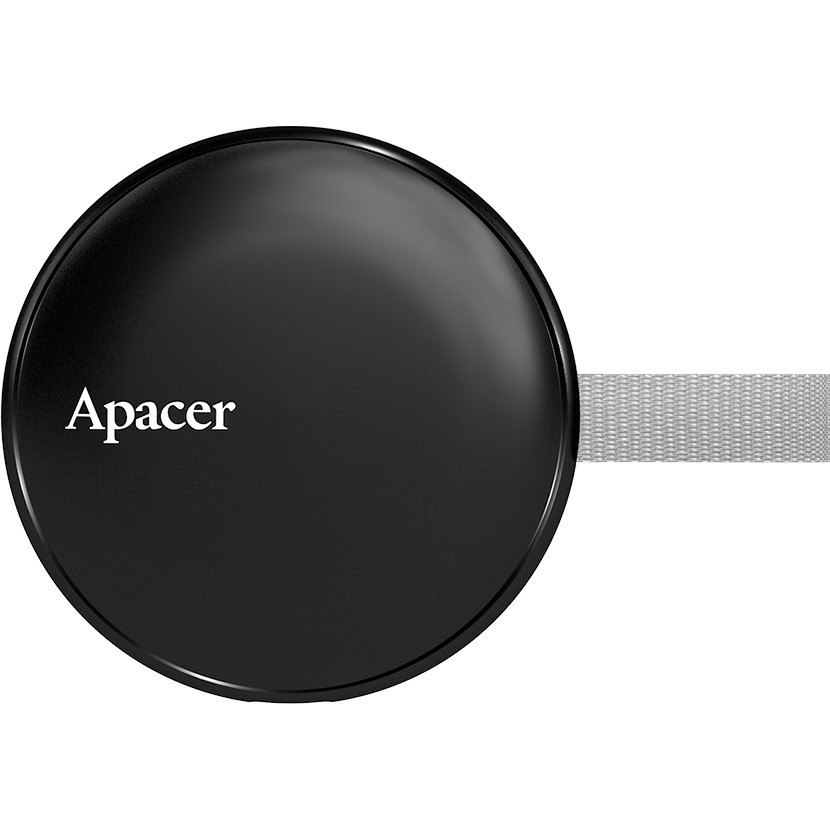 Накопичувач зовнішній SSD USB 1 TB Apacer Magnetic Portable AS725 Black (AP1TBAS725B-1) ( Чорний ) Харків - фото 1
