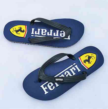 Чоловічі В'єтнамки Капці FERRARI Шльопанці Сині Шльопанці (розміри: 41,42,43,44) Дніпро