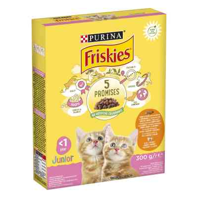 Сухий корм для кішок Purina Friskies Junior з куркою, молоком і овочами 300 г (7613031868360) Вінниця