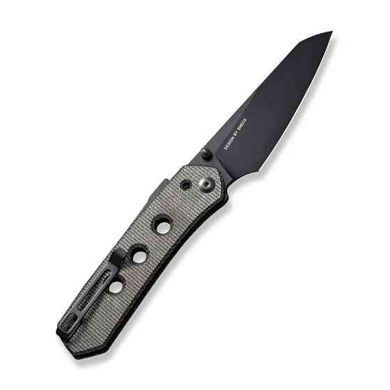 Ніж складаний туристичний Civivi Vision FG, (8.9 см) Nitro-V / Micarta темно-сірий Київ