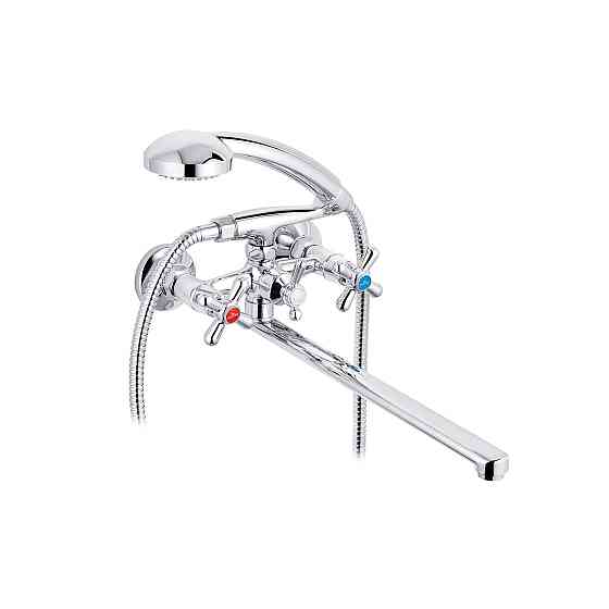 Змішувач для ванни Kroner KRP Royce - C072 з душовим гарнітуром, хром Київ