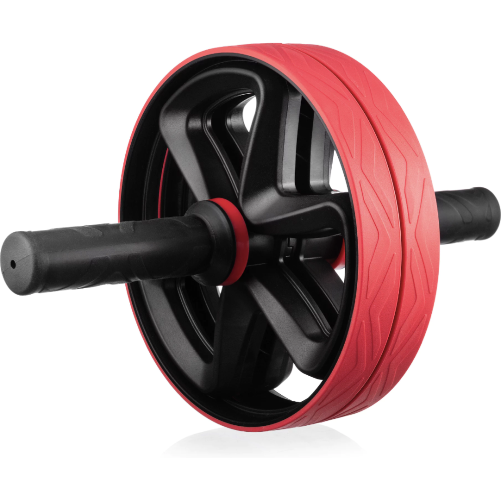 Ролик для пресу подвійний Gymtek червоний Київ - фото 3