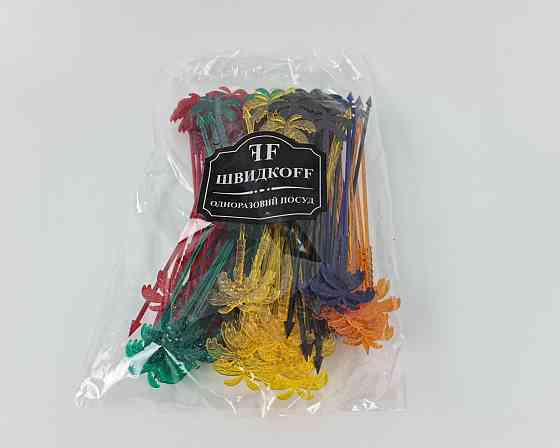 Мешалка пластиковая для напитков 