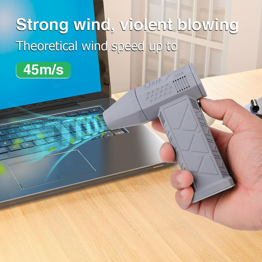 Турбовентилятор Turbo Fan LMM 30A 200W Сірий Київ - фото 5