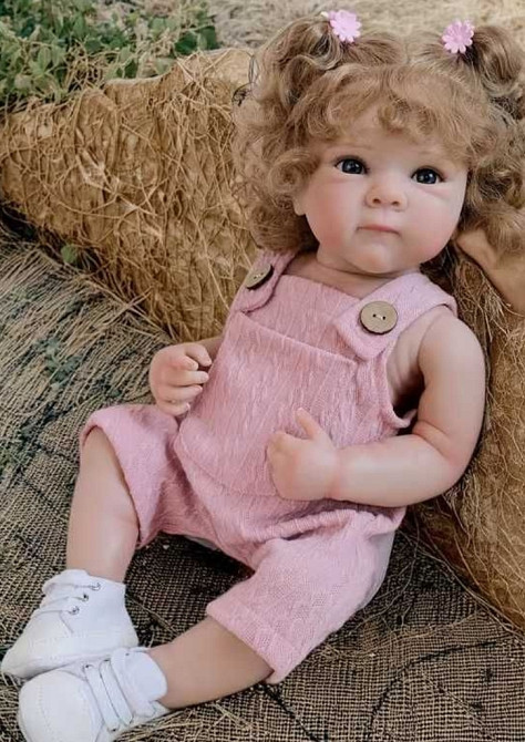 Кукла Реборн Девочка 46 см Реалистичная игрушка для детей Reborn doll. Харьков - изображение 2