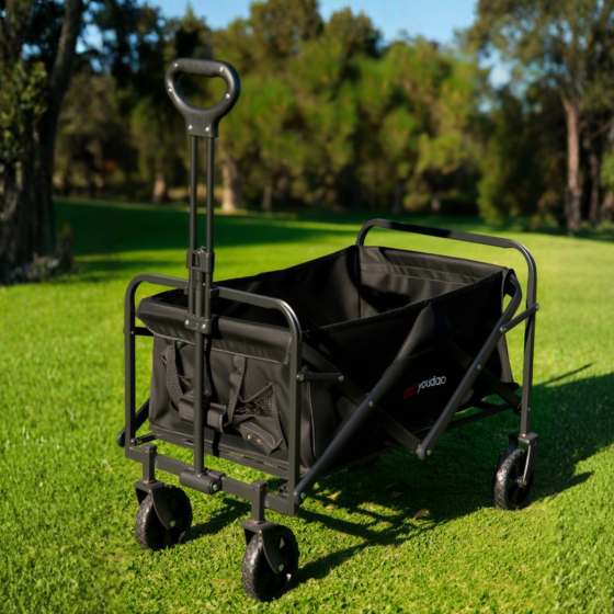 Набір візок з стільницею 78х45см складні для кемпінгу перевезення речей, багатоцільовий об'єм 68,5 л для походів на природу Кам'янець-Подільський