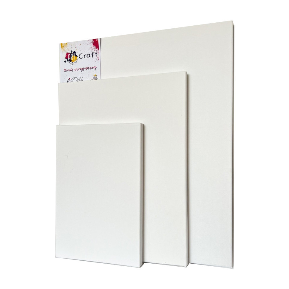 Набор холстов на подрамнике 17032, 3 шт 40х50, 30х40, 20х30 см Винница - изображение 1