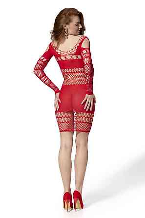 Бодистокинг Passion BS105 One Size, red Sex Aura Киев