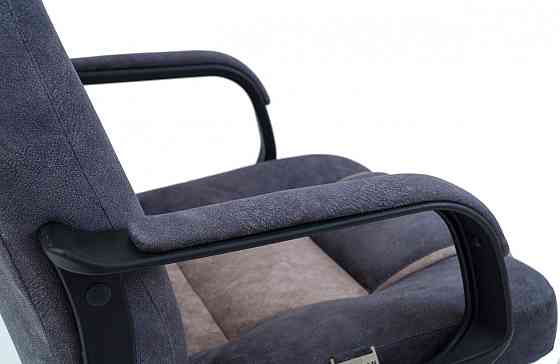 Офісне Крісло Керівника Richman Chelsea Alberta Grey-Cocoa Пластік Річ М1 Tilt Серо-бежевий Київ