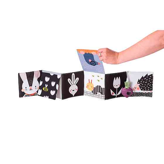 Розвиваюча книжка-розкладушка колеції Садочок у місті – Зайчики Дніпро