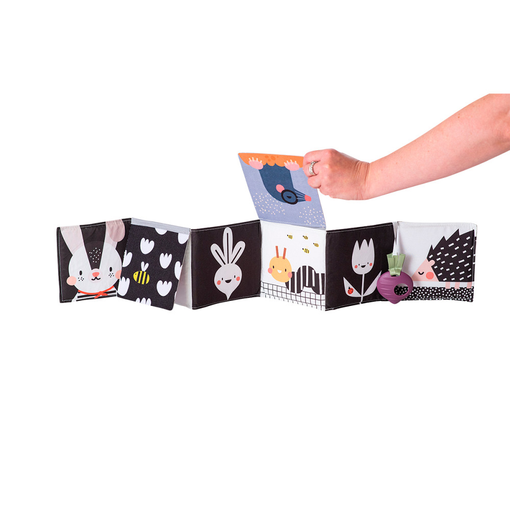 Розвиваюча книжка-розкладушка колеції Садочок у місті – Зайчики Дніпро - фото 3