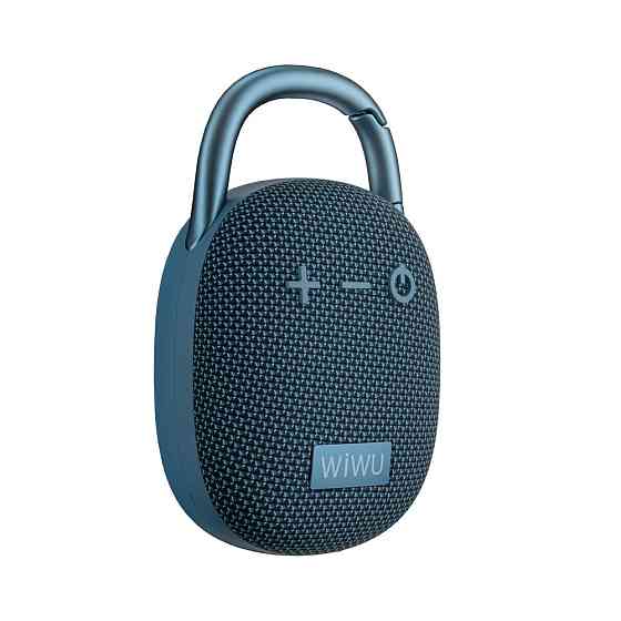 Портативная колонка WIWU H3 Clip Fun Portable 5W, IPX5, Blue Одесса