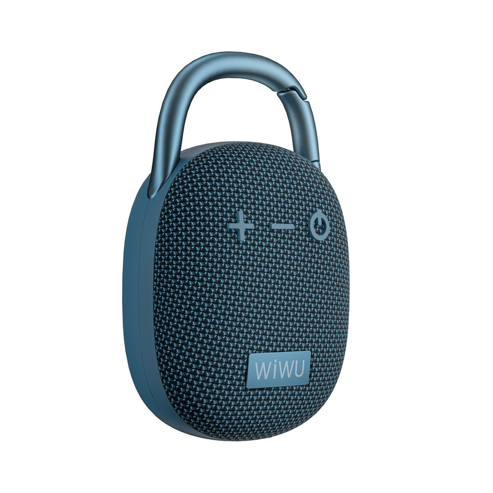 Портативная колонка WIWU H3 Clip Fun Portable 5W, IPX5, Blue Одесса - изображение 3