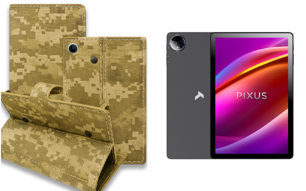 Книжка-трансформер для планшета Pixus Loga, колір Black Pixel Київ - фото 1